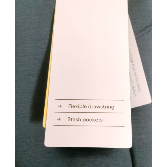 All In Motion Girls' Wide Leg Athletic Pants Airy Sleek Mid Rise Navy Blue - Picture 4 of 7